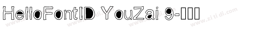 HelloFontID YouZai 9字体转换